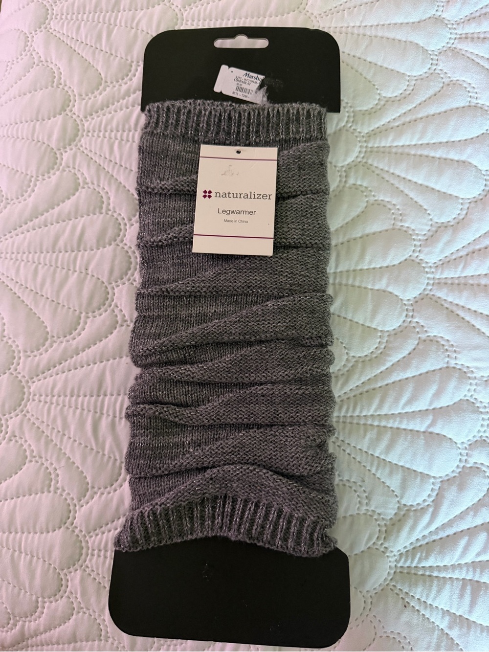 Naturalizer Gray Knit Legwarmers